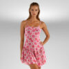 floral mini forema me tirantes suga style
