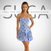 floral mini forema me tirantes suga style