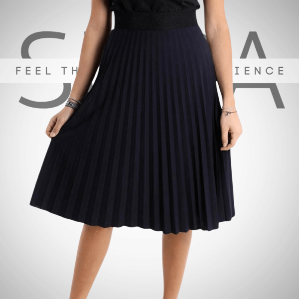 fousta midi plise full in by suga collection