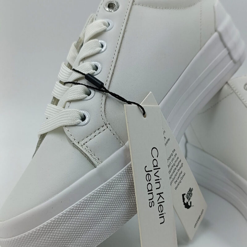 calvin klein calzatura sportiva donna bianco sneakers suga style