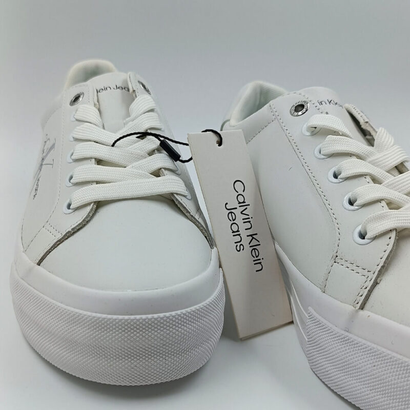 calvin klein calzatura sportiva donna bianco sneakers suga style