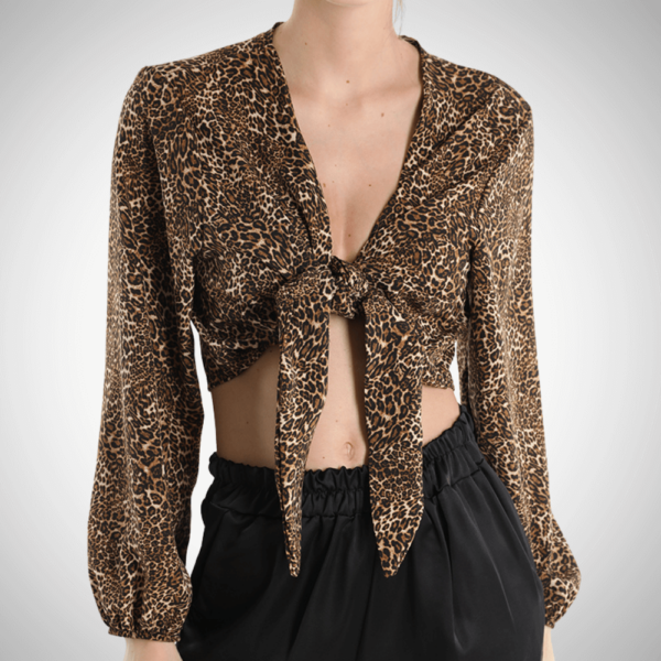 Animal Print Top