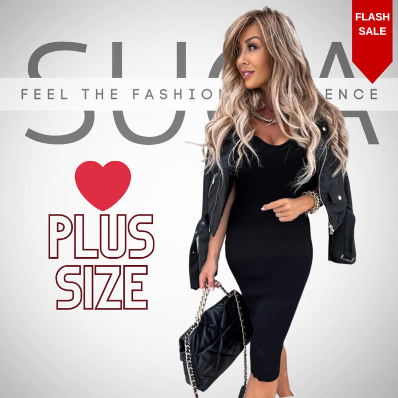 plus size midi mauro klasiko forema suga style