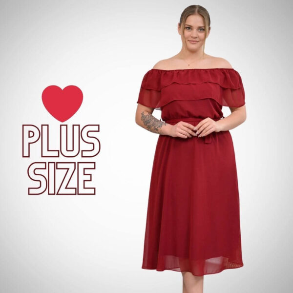 midi forema me exw wmous plus size by suga collection