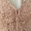 maxi forema me dantela dusty pink suga collection