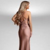 maxi forema saten dusty pink VIP Dress by Suga Collection