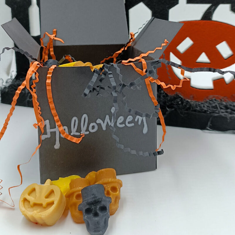 dwro set 40 halloween wax melts halloween box