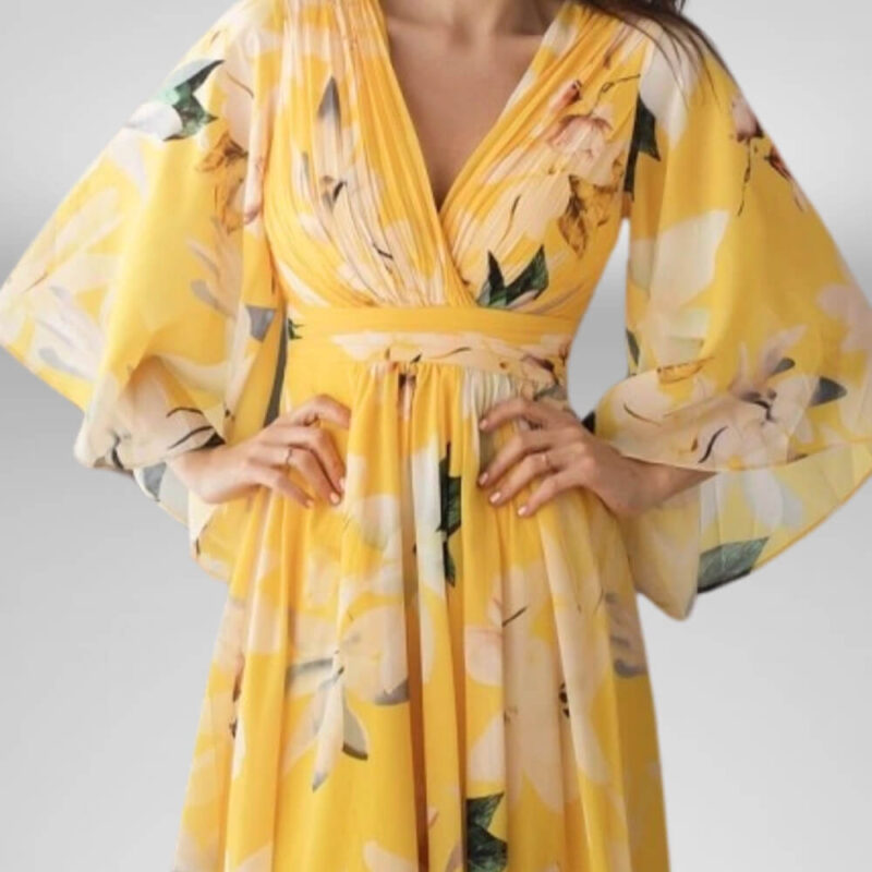 maxi floral kitrino forema suga collection