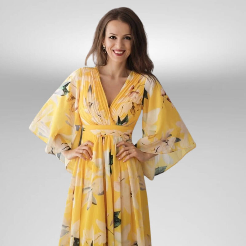 maxi floral kitrino forema suga collection