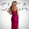 maxi fouxia strapless saten forema suga collection