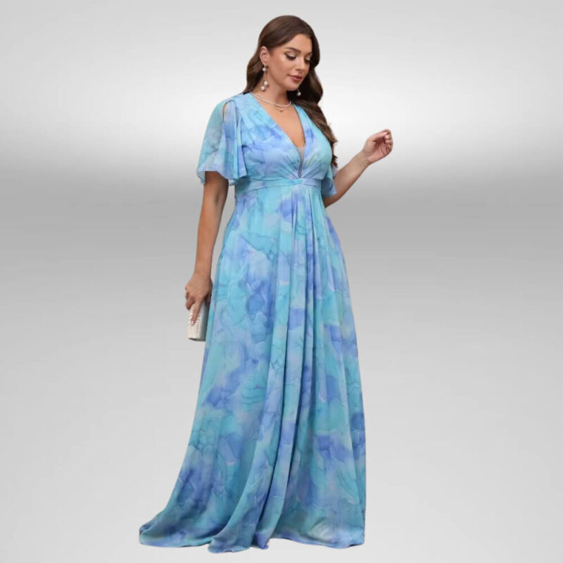 plus size maxi forema dreamly blue suga collection