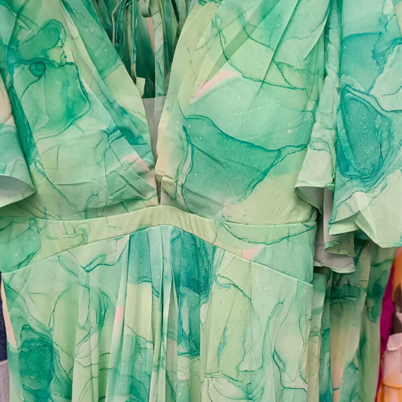 plus size maxi forema dreamly light green suga collection