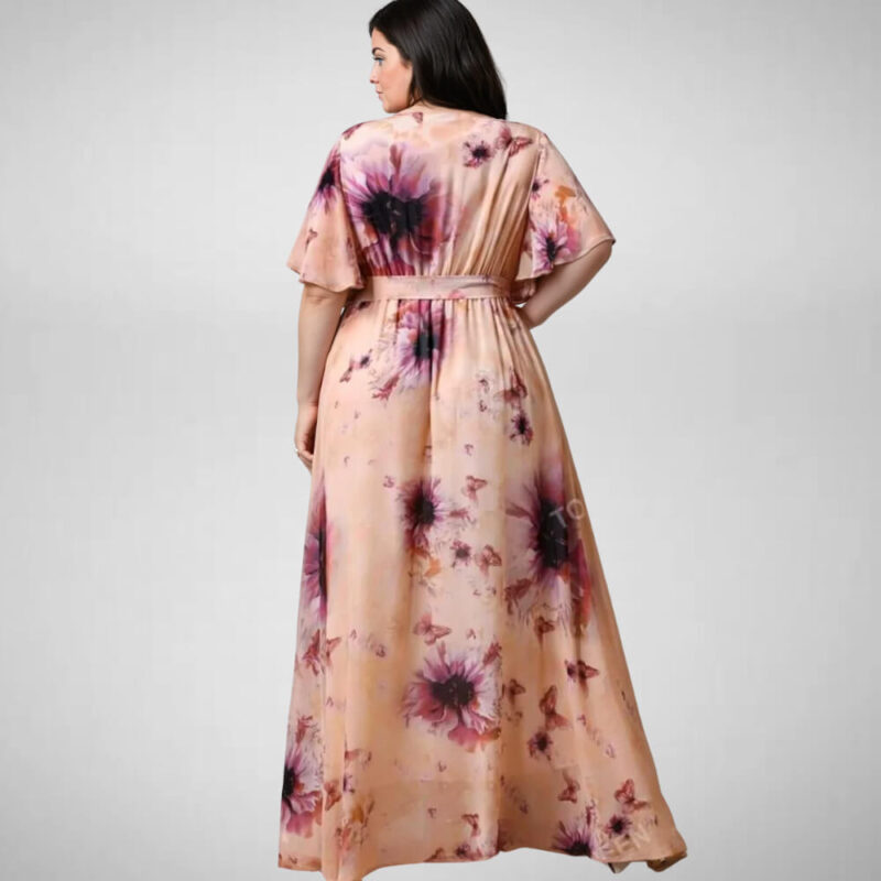 plus size maxi forema floral mpez suga style