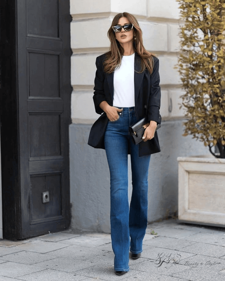 3looks gia to grafeio me ena blazer
