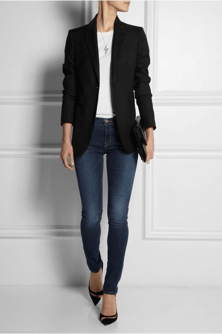 3looks gia to grafeio me ena blazer