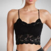 mplouza crop top me dantela suga style