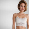 mplouza crop top me dantela suga style