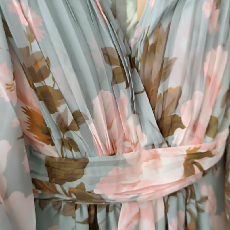 maxi floral light green forema suga collection