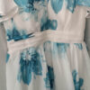 maxi forema leyko me mple louloudia suga collection