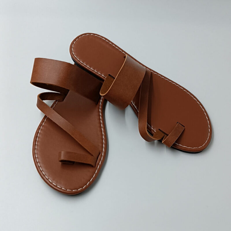 gynaikia sandalia klasika taba suga style