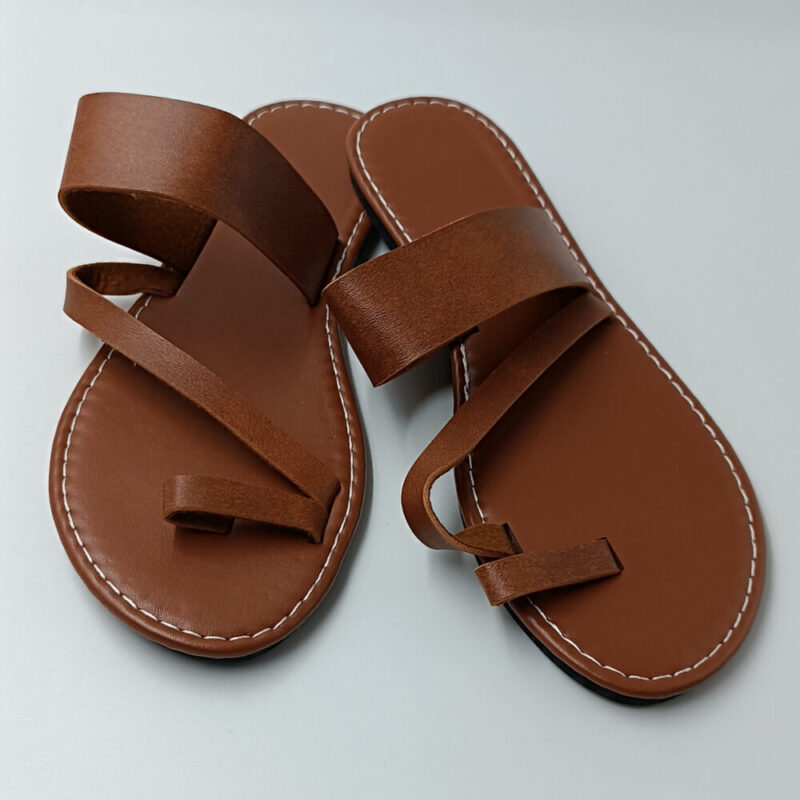 gynaikia sandalia klasika taba suga style