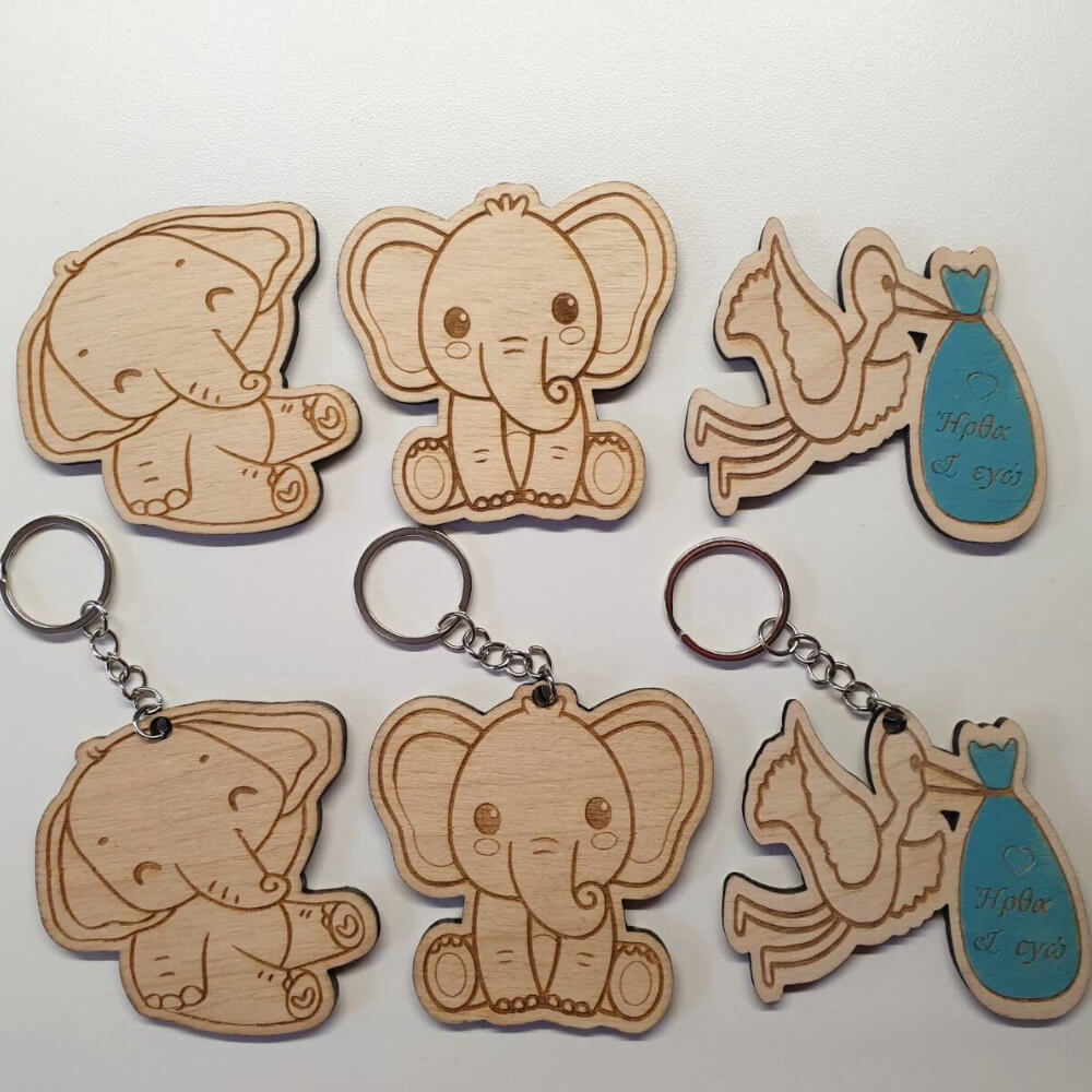 handmade creations keychain
