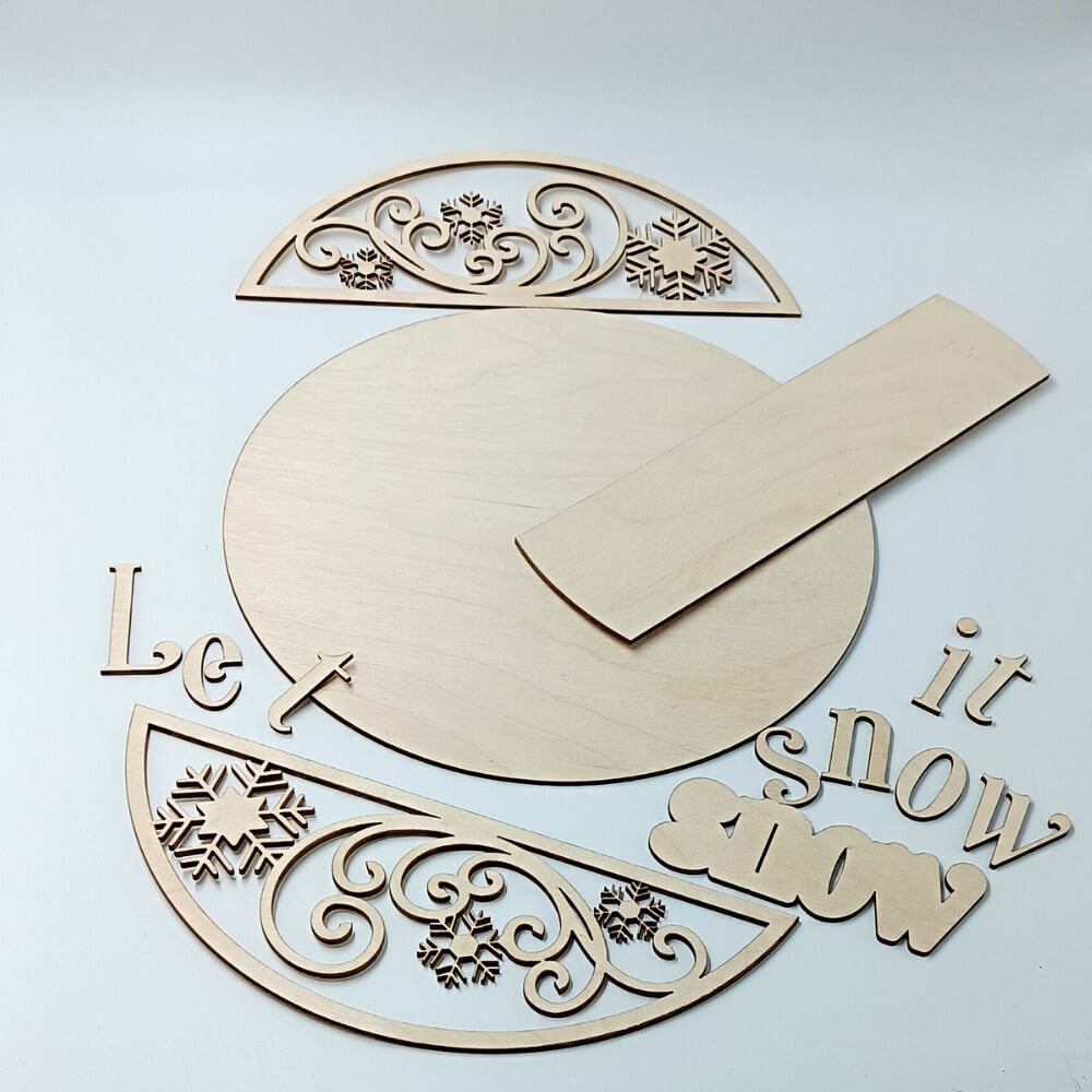 ξύλινα διακοσμητικά στολίδια για τα χριστούγεννα χονδρική λιανική πώληση