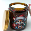 Χριστουγεννιάτικο κερί σόγιας Little Reindeer με άρωμα τσιχλόφουσκα
