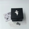 Δώρο Σετ 15 Boo Wax Melts σε μαύρο Halloween Box, με λευκά φαντασματάκια άρωμα spiced bourbon pumpkin κολοκύθα.