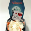 Θεματικό κουτί Boo Box σε σχήμα φέρετρου για Halloween με spooky wax melts