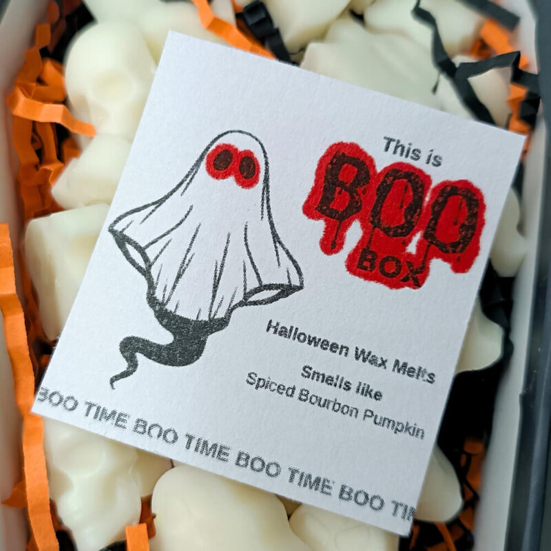 Halloween themed box Boo Box για δώρο ή διακόσμηση