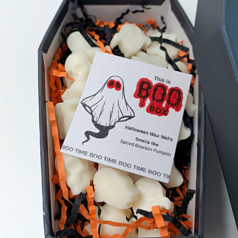 Halloween themed box Boo Box για δώρο ή διακόσμηση