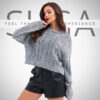 Oversized μπλούζα γυναικεία σε casual στυλ