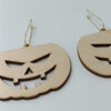 ToXylo σκουλαρίκια κολοκύθα Halloween από ξύλο