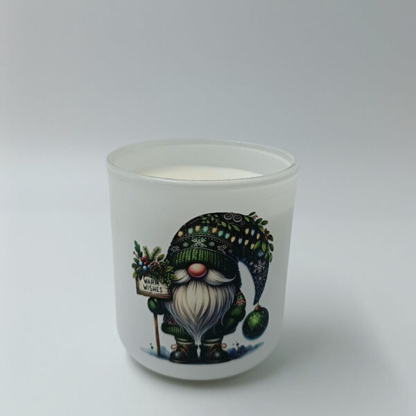 Χριστουγεννιάτικο κερί σανδαλόξυλο Green Santa Christmas 280ml