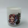 vegan soy candle 280 ml white matte jar aroma melomakarono Christmas edition