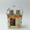 Σετ δώρου Cosy Moments Accentra με body lotion και αφρόλουτρο Caramel & Maple 2x100 ml