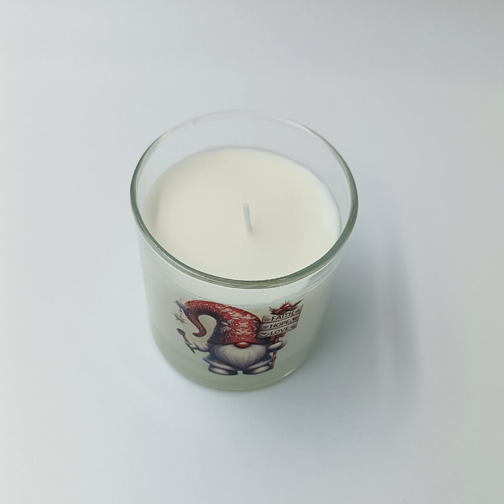 Close-up γυάλινο δοχείο κερί 300ml – άρωμα ginger cookies – Christmas edition