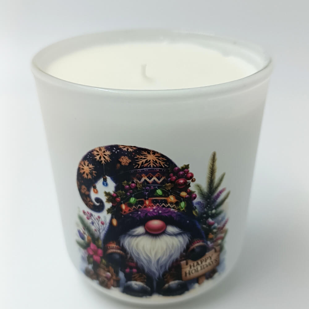 Χριστουγεννιάτικο κερί 280ml ξυλώδες και γλυκό άρωμα – σανδαλόξυλο, βανίλια & κανέλα