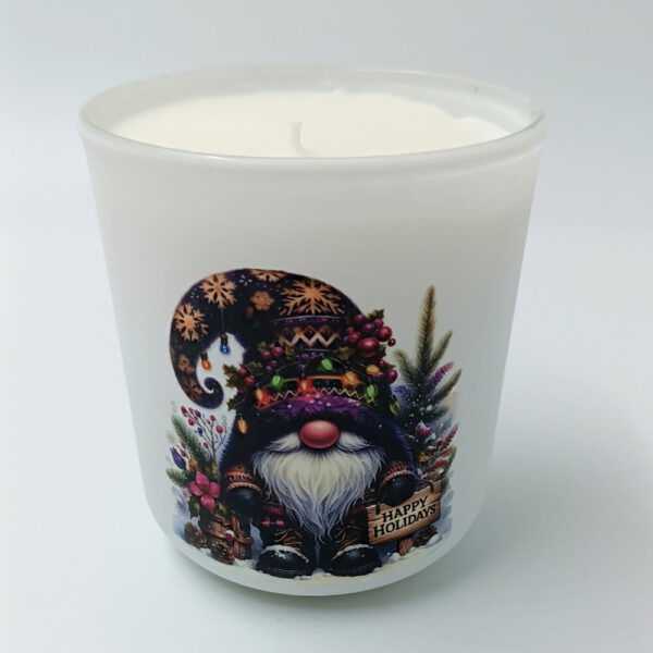 Δώρο χριστουγεννιάτικo κερί 280ml – σανδαλόξυλο βανίλια κανέλα – για σπίτι ή δώρο