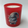 Winter candle με άρωμα ζεστό γλυκό κρασί και γιορτινό gnome
