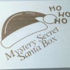 mystery secret santa box συσκευασία χριστουγεννιάτικου κουτιού δώρου