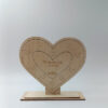 Ρομαντικό ξύλινο διακοσμητικό δώρο για άγιο βαλεντίνο