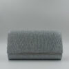 ασημί βραδινό clutch γυναικείο φάκελος
