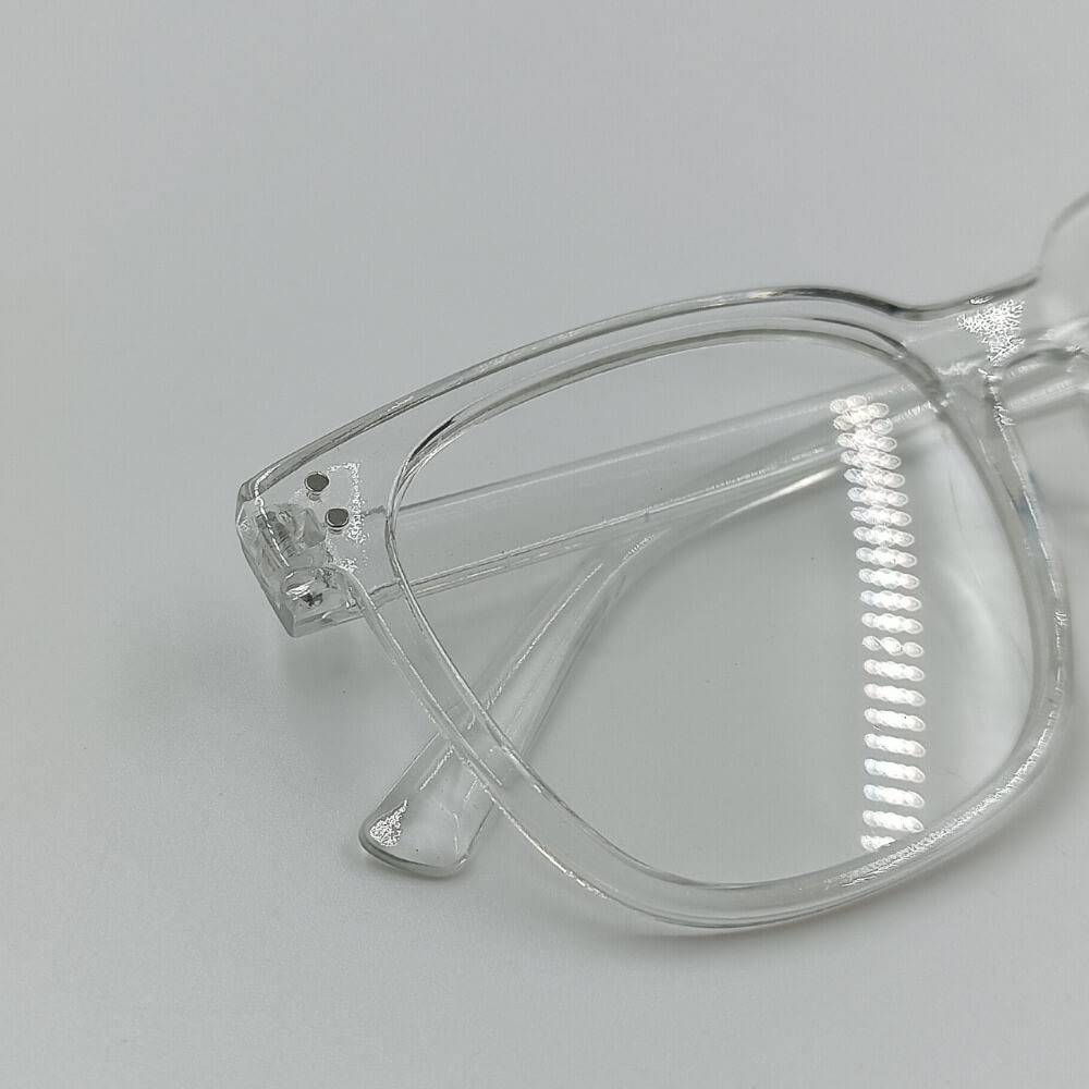 Γυναικεία γυαλιά με διάφανο σκελετό και μοντέρνο τετράγωνο σχέδιο | Suga Style