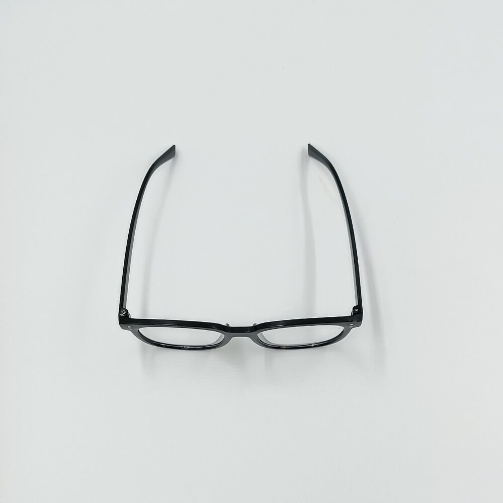 Minimal μαύρα γυαλιά με τετράγωνο σχέδιο για καθημερινές εμφανίσεις | Suga Style