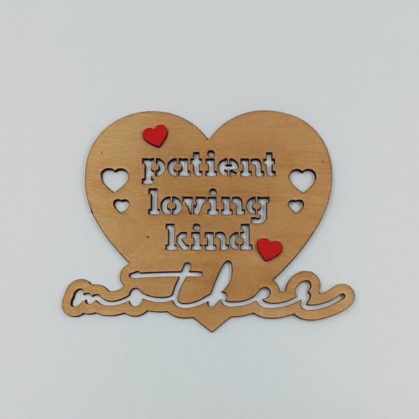 Ξύλινο διακοσμητικό για DIY κατασκευές και δώρο μαμάς | ToXylo