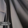 Σκούρο μπλε σατέν εσάρπα για βραδινό φόρεμα