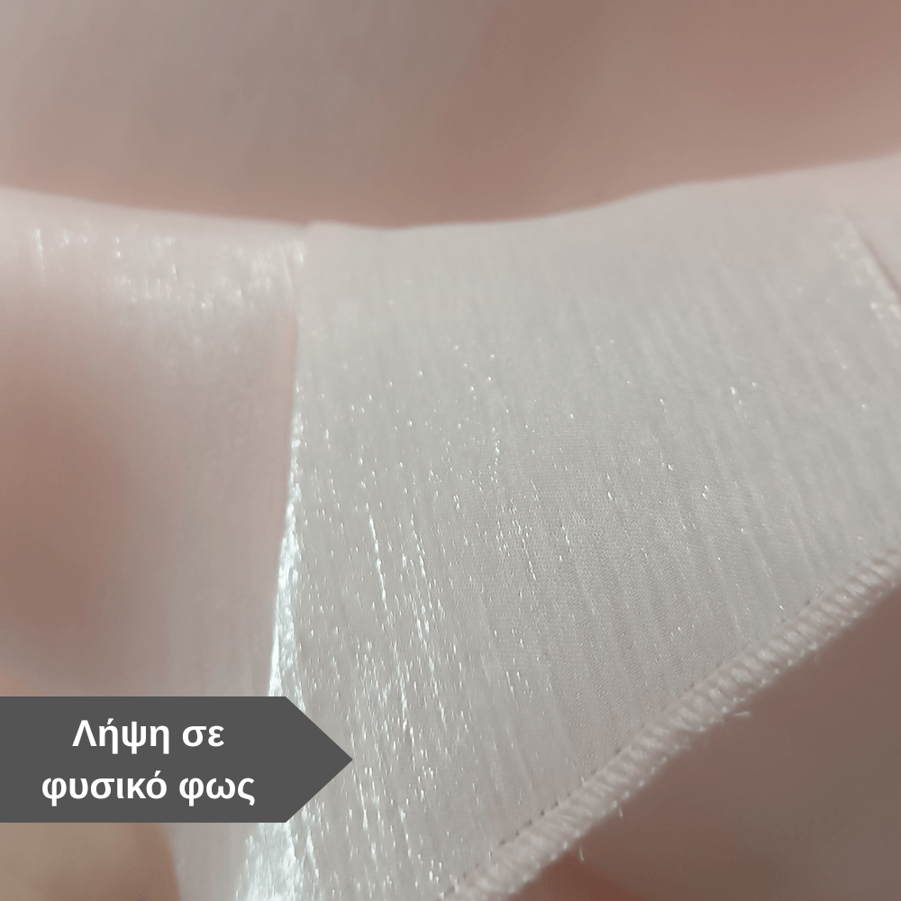 Βραδινή εσάρπα ροζ περλέ για γάμο και βάπτιση
