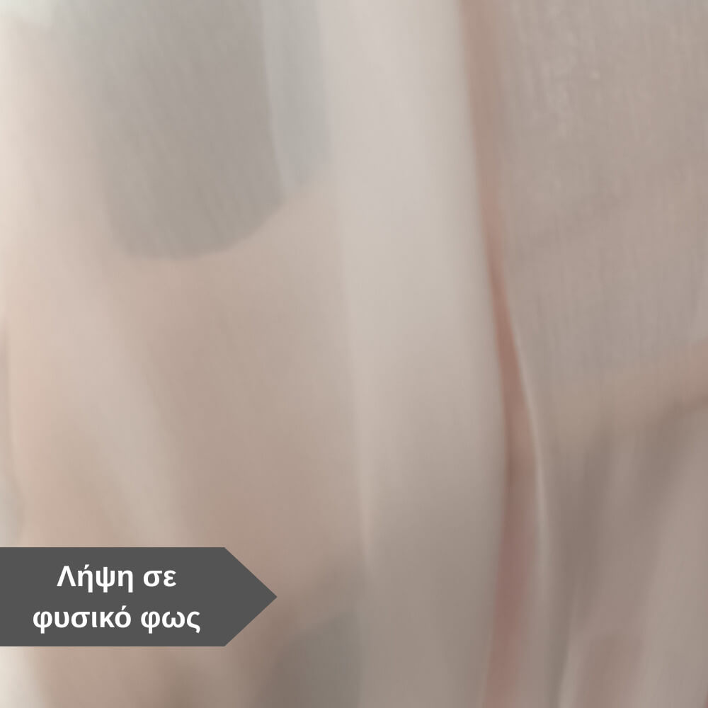 Ανάλαφρη ημιδιάφανη ροζ περλέ εσάρπα